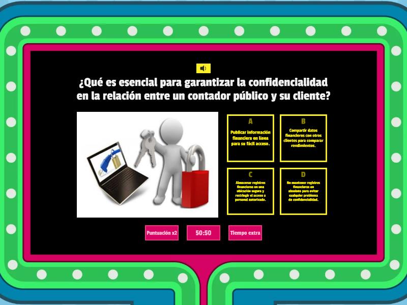 Código de Ética Gameshow quiz