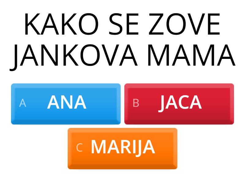 Mrvice Iz Dnevnog Boravka Quiz