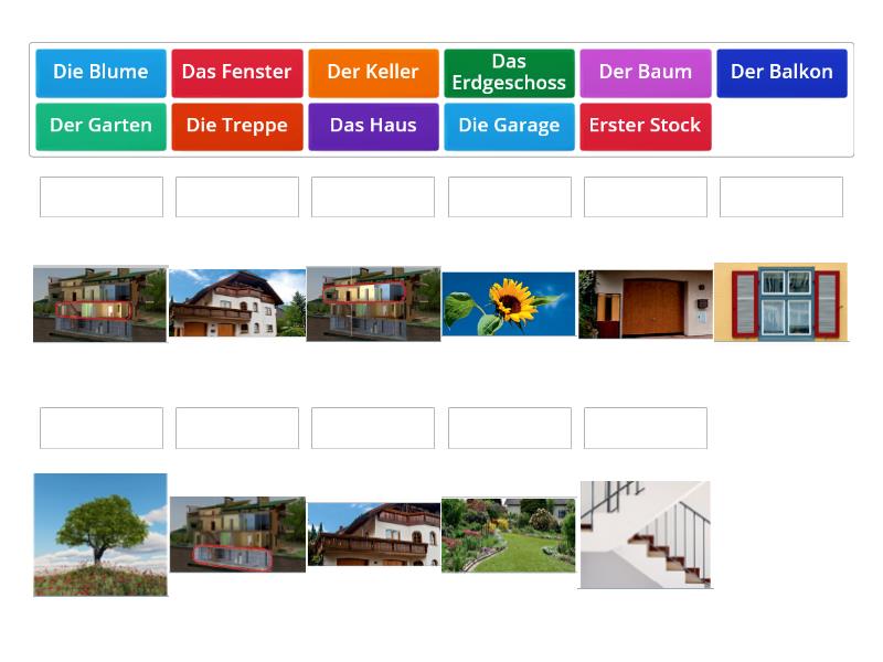 Menschen A Modul Lektion Kb Wortschatz Match Up