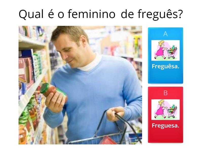 O Feminino Dos Nomes Cuestionario