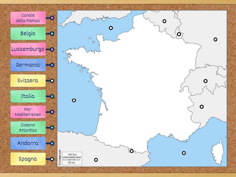 Confini Francia Labelled Diagram