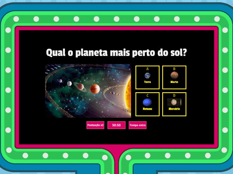 Sistema Solar Gameshow Quiz