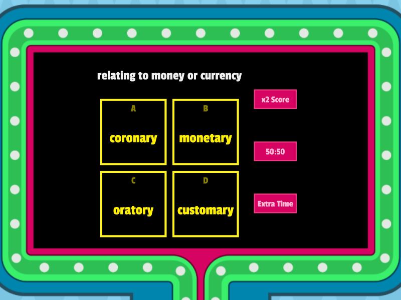 ORY And ARY Gameshow Quiz