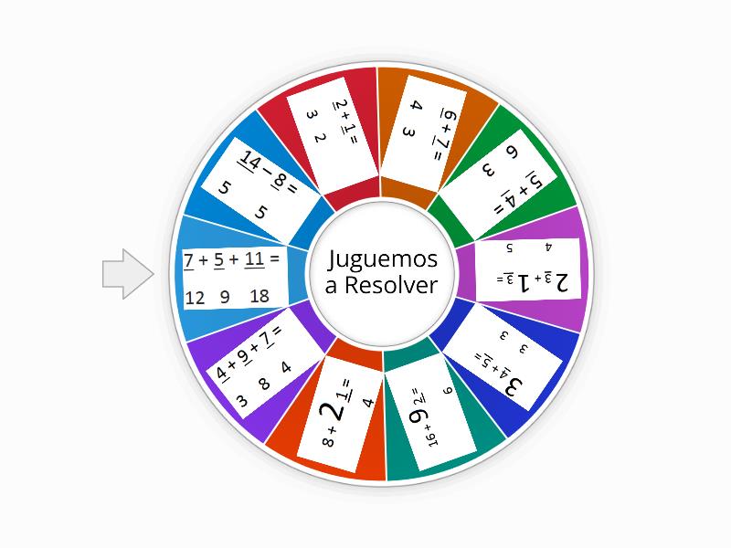 Ruleta De Fracciones Random Wheel