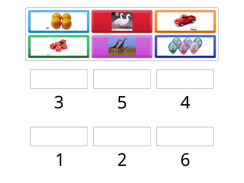 Alpha Reader 5 Let S Count Activity 1 Count And Match Une Las Parejas