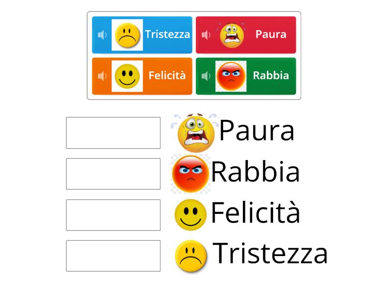 Il Volto Delle Emozioni Match Up