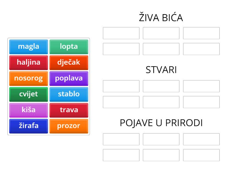 Imenice Group Sort