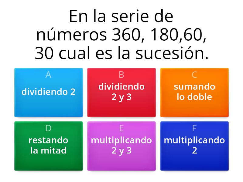 Sucesiones Quiz