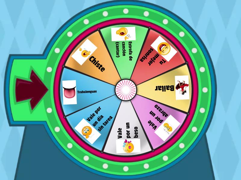 Ruleta figuras geométricas Spin the wheel