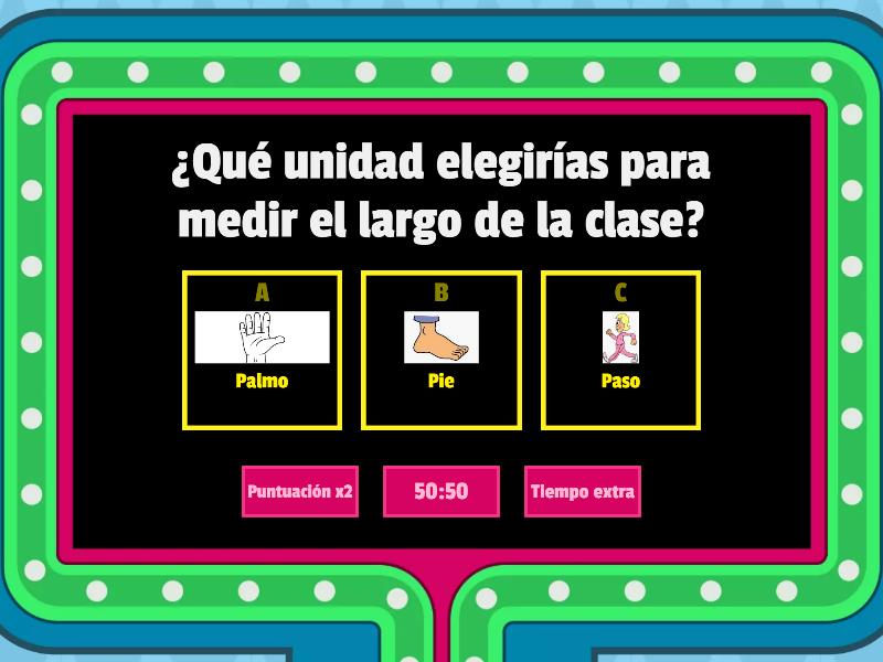 Palmo Pie Y Paso Gameshow Quiz