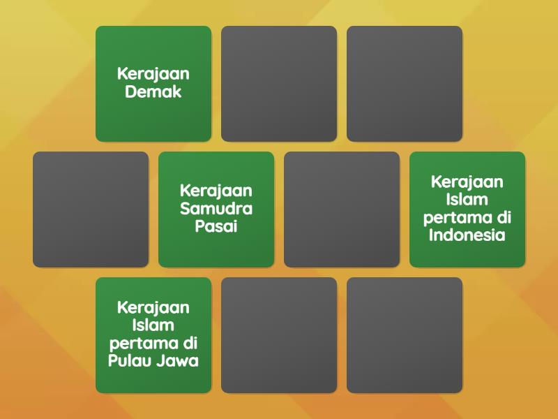 AKtivitas Kehidupan Masyarakat Masa Islam Matching Pairs