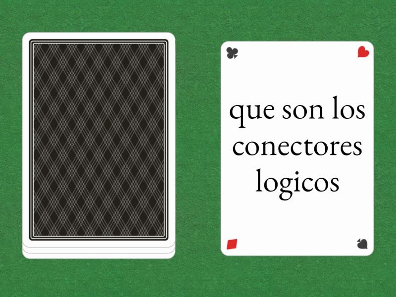 El Parrafo Y Los Conectores Random Cards