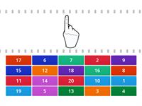 ASL Numbers 1-20