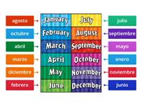 Months of the Year Spanish