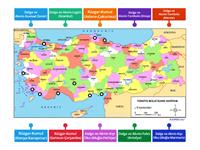 Türkiye'de Rüzgar, Dalga ve Akıntıların Oluşturduğu Yer Şekilleri