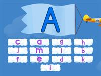 Find the Match: Uppercase - Lowercase Letters Aa to Mm