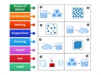 States of Matter Labeled Diagram (4th-5th Grade Science)