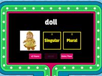 Singular vs Plural nouns