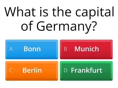 German Culture Quiz