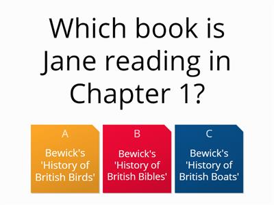 Jane Eyre volume 1 quiz