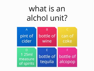 Alcohol Quiz 1