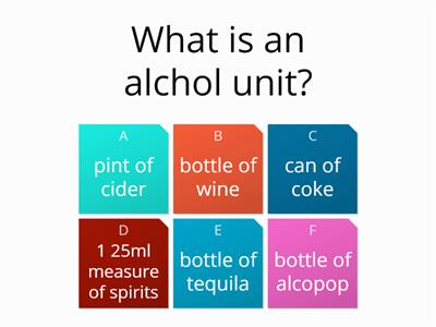 Alcohol Quiz 1