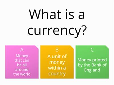 8 - Exchanging Currencies - Quiz