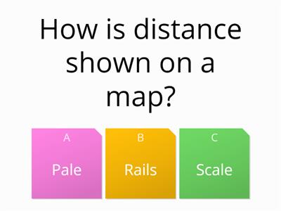 map skills test