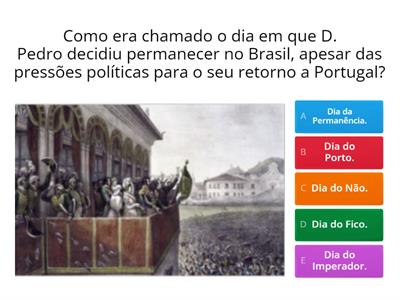 O processo de Independência do Brasil