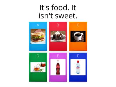 Food and drinks - quiz