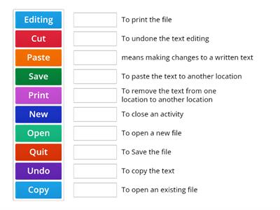 Editing text using Computers