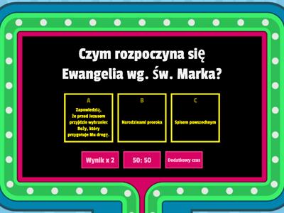 Ewangelia wg św Marka rozdział 1