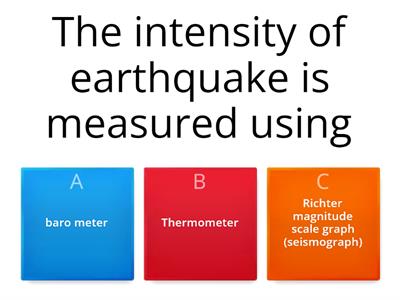 Earthquake risks G7