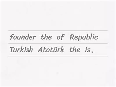 Atatürk and the Turkish Republic