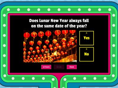 Lunar New Year Quiz