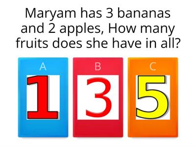 MATH : word problems addition and subtraction