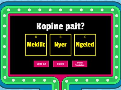 Kuis Game Bahasa Bali