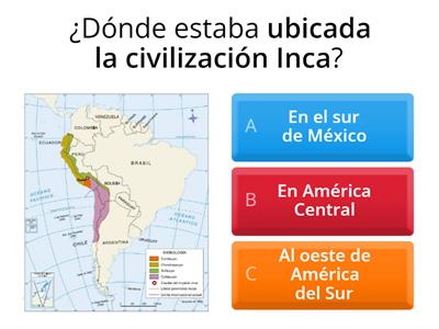 Incas, Mayas y Aztecas 