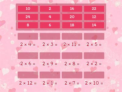  2 x tables (double)