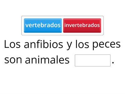 Anfibios y peces