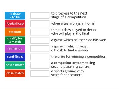 Football Vocabulary Practice