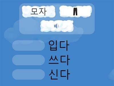 착용 표현