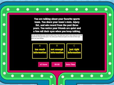 Measuring Cup multiple choice