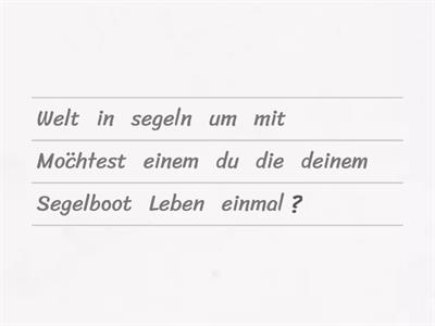 Satzbau im Deutschen - "TEKAMOLO"