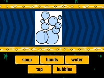 WASH HANDS - Vocabulary