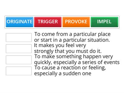 CAE Vocabulary