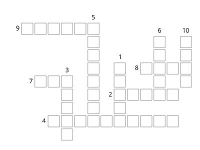 Look 4 Unit 12 Crossword