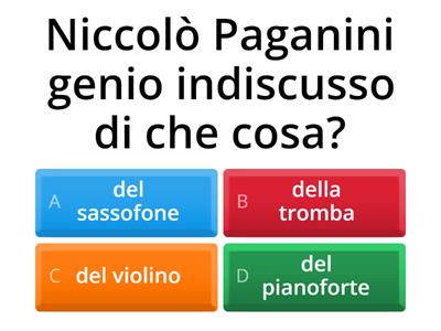 Chi è Niccolò Paganini?