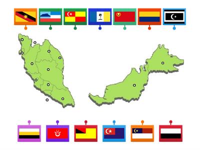 Peta Malaysia-negeri