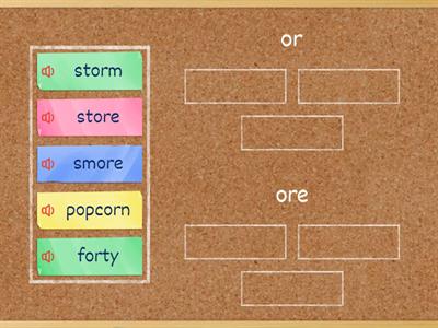 Lesson 78: or, ore /or/   